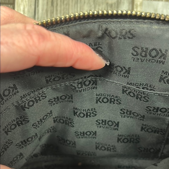 Michael Kors Black Crossbody Bag with Signature Monogram - Picture 12 of 14